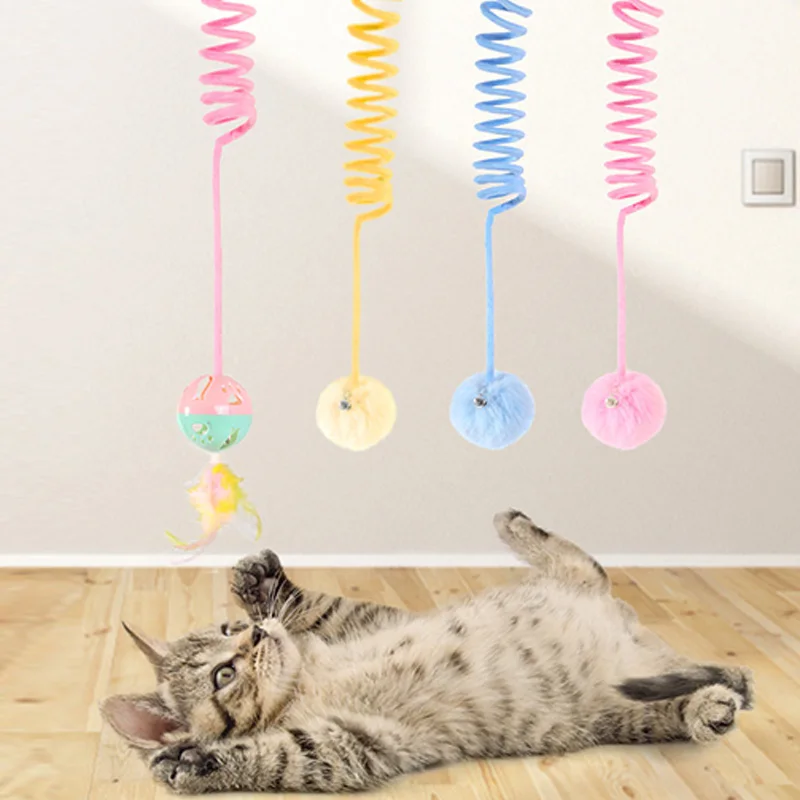 

1 шт., плюшевая игрушка для кошек, на присоске