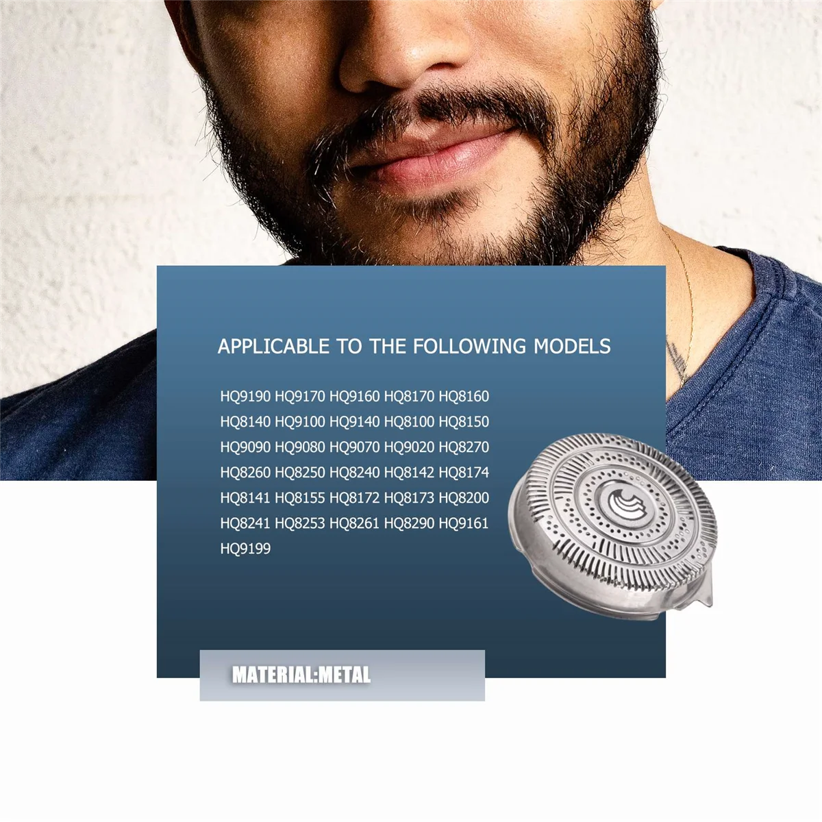 3 шт. сменные лезвия для бритвы Philips HQ9100 HQ9190 HQ9070 HQ9170 HQ9020 HQ8160 HQ8250 HQ9090