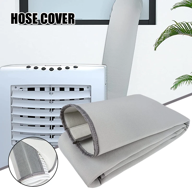 

59X21 Inches Portable Air Conditioner Hose Cover Air Conditioning Accessories Dustproof Protective Cover