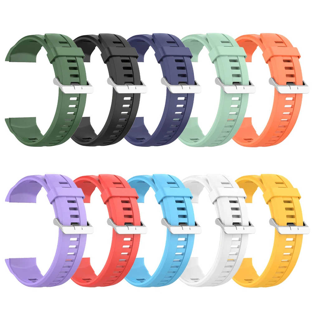 

Силиконовый ремешок для часов с отверткой и винтами, водонепроницаемый спортивный браслет, ремешок для наручных часов, Замена для Huawei Watch GT ...