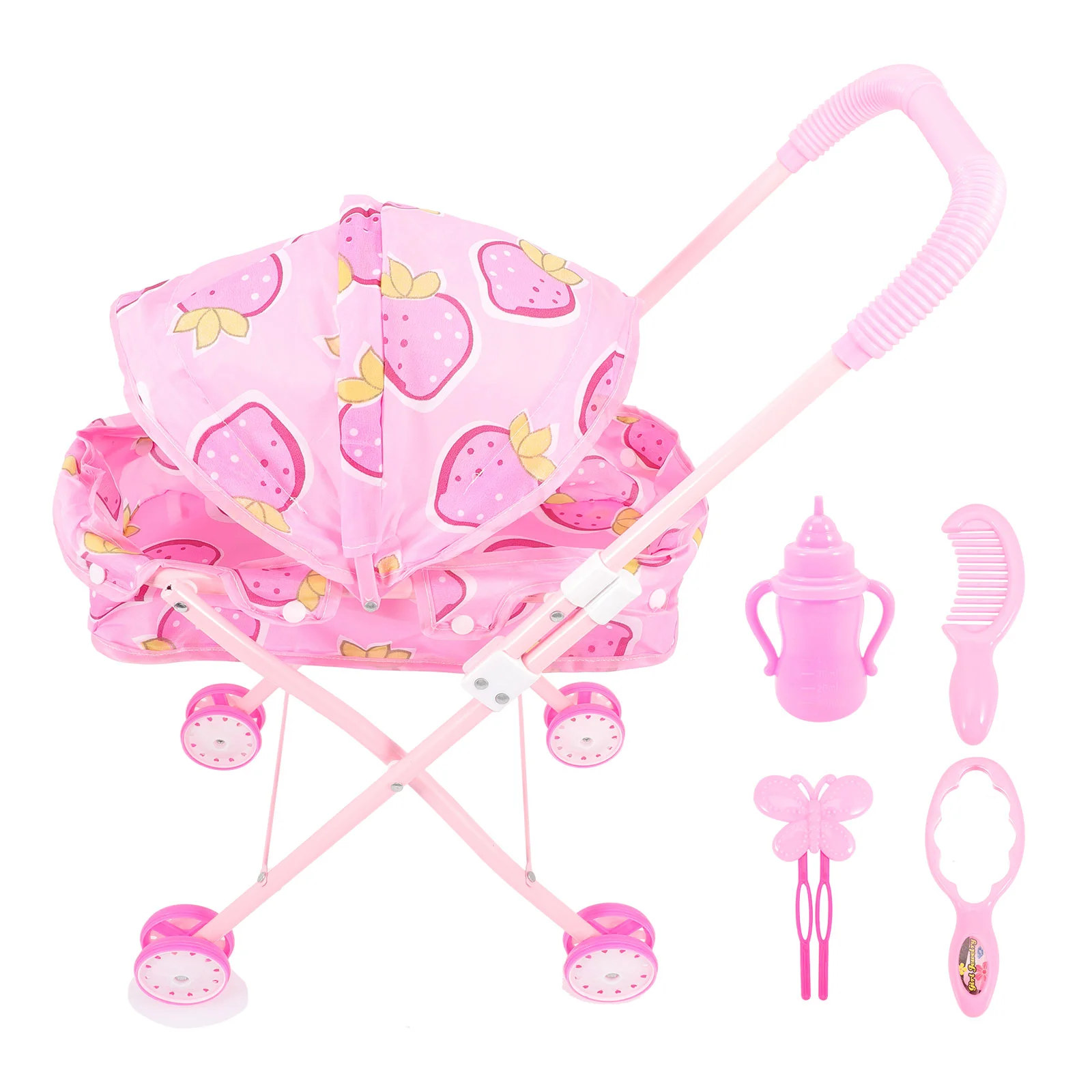 

Stroller Toy Baby Dolls Toddlers 1-3 Mini Awning 5 Year Old Girls 2 Cloth Child Car