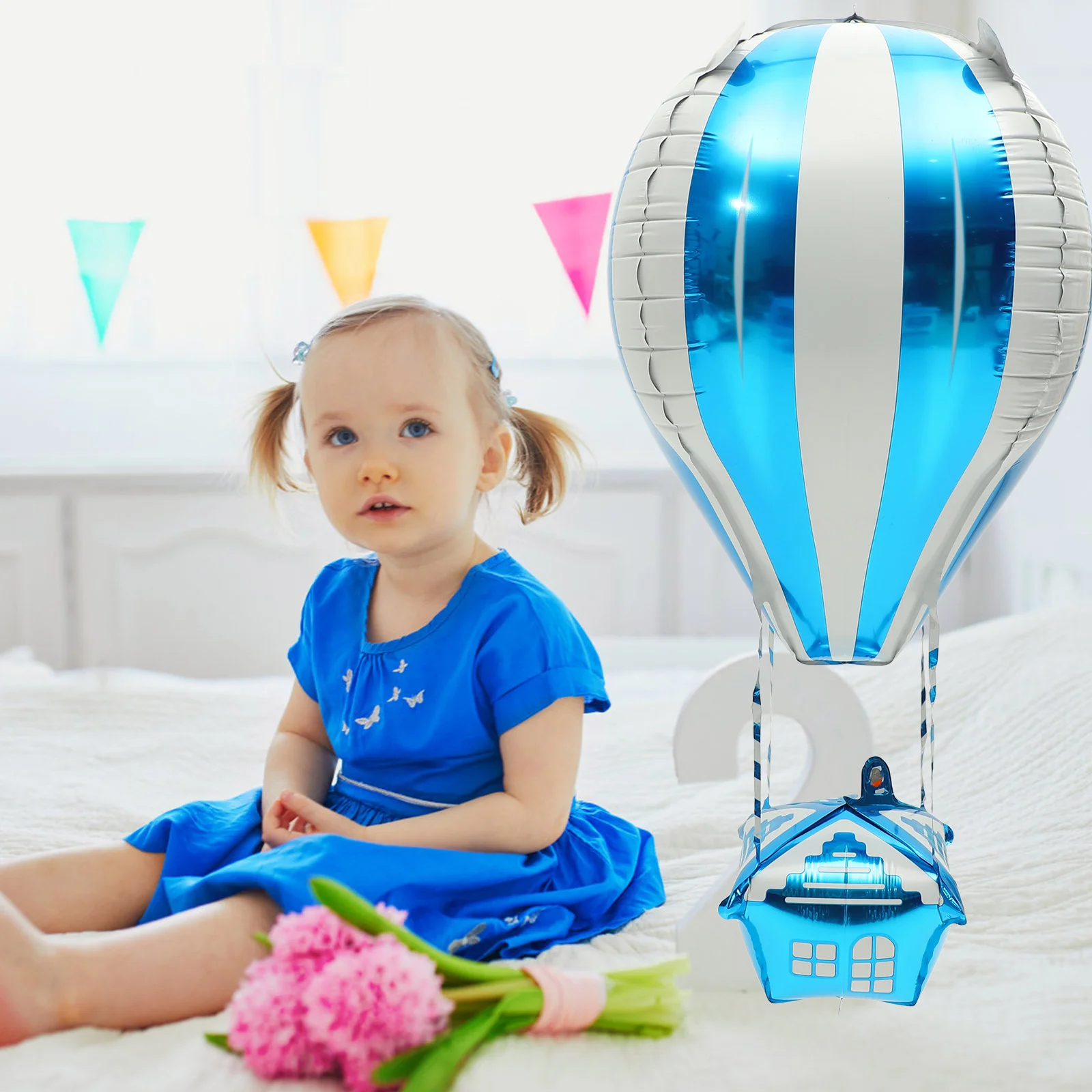 

Birthday Party Supplies Boy Balloon Airplane Decorations Helium Foil Balloons Kids'