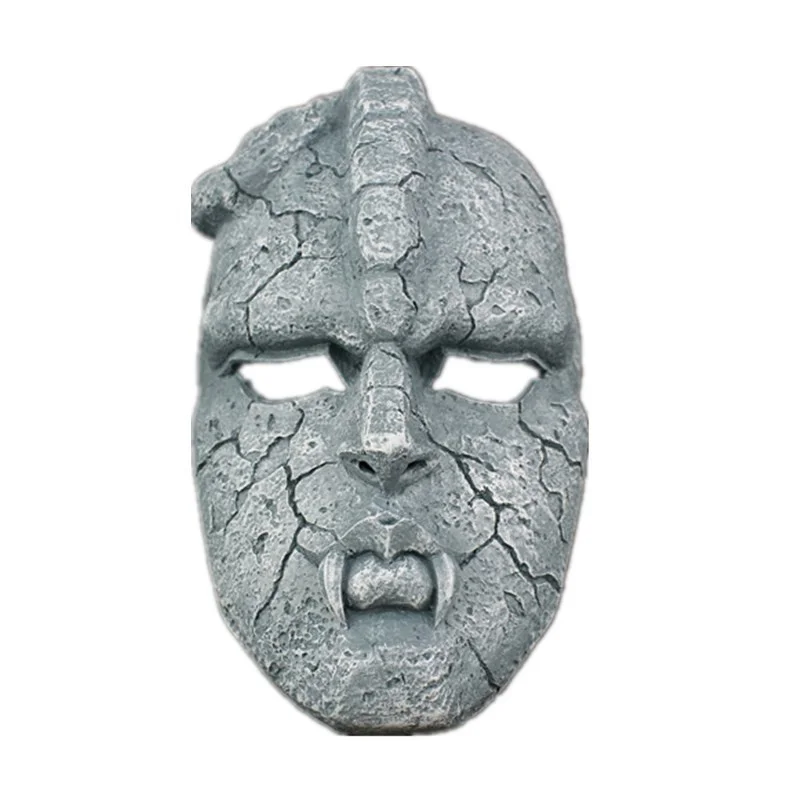 

Adventure Gargoyle Ghost Face Halloween Boutique Mask Men and Women White Resin Decorative Mask