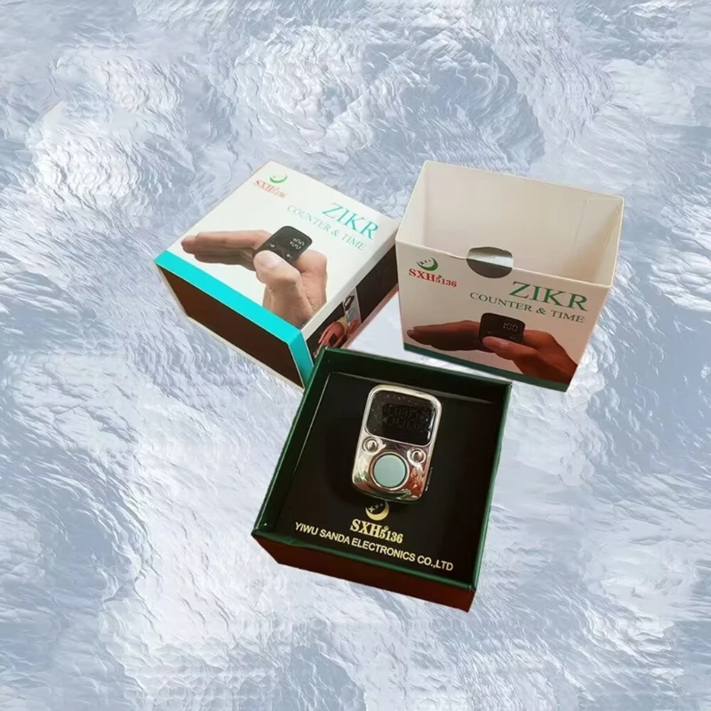 Цифровое кольцо на палец электронный ручной счетчик бесшумный молитв кликер