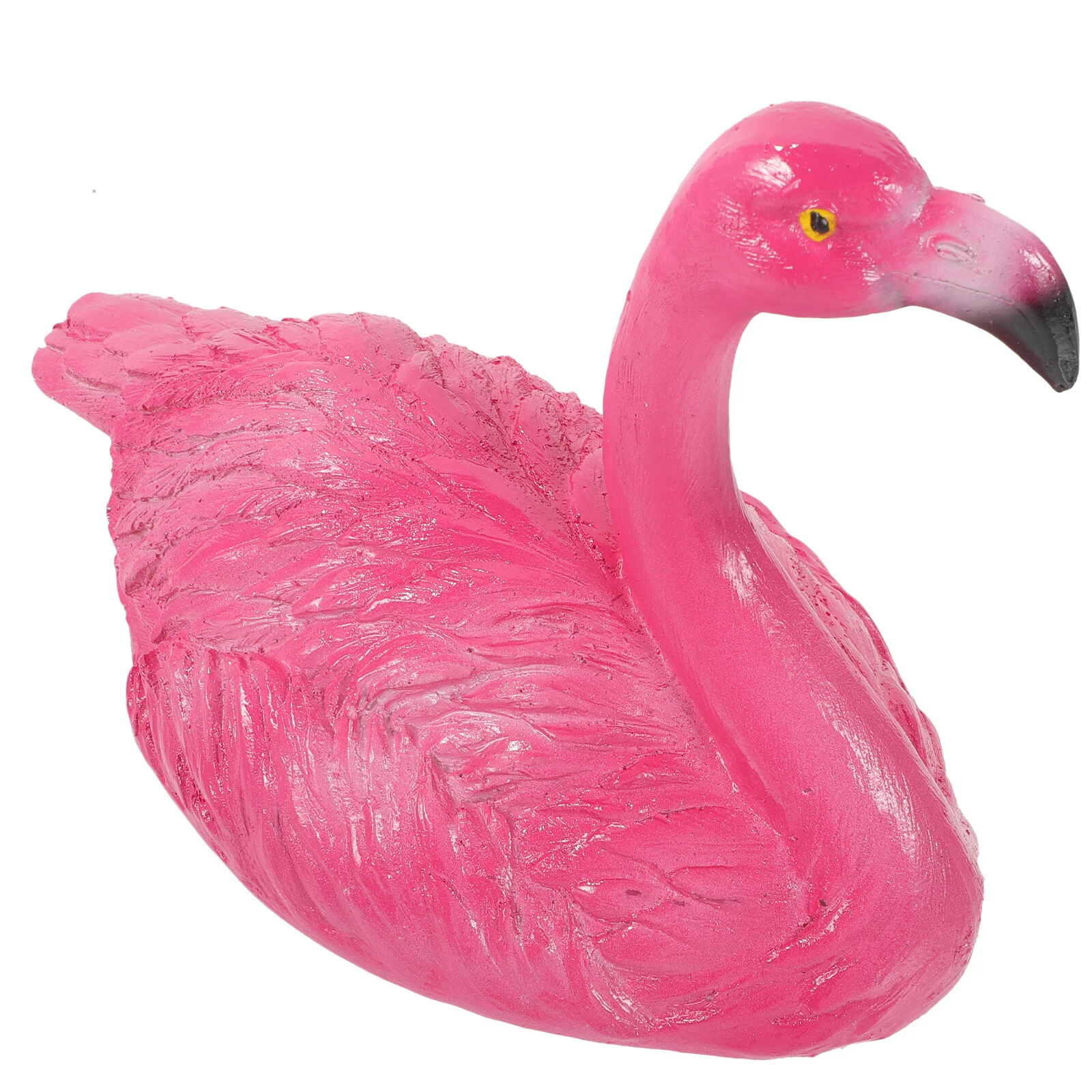 

Fish Tank Supplies Decorative Flamingo Aquarium Accessory Accessories Delicate Animal Figurine Desktop Ornament