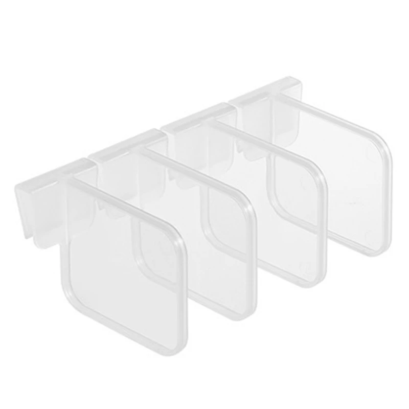 

Refrigerator Organizer Kitchen Bottle Storage Divider Plywood Food Storage Rack Compartment Sorting