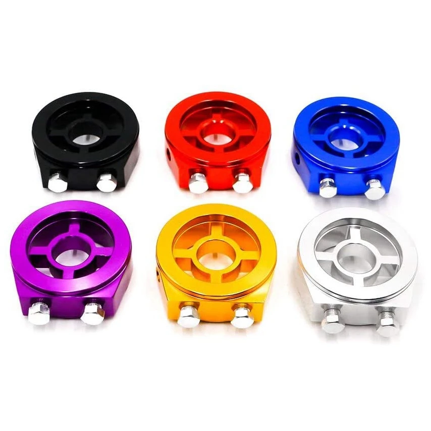 Автомобильный универсальный масляный фильтр охладитель сэндвич-плита адаптер