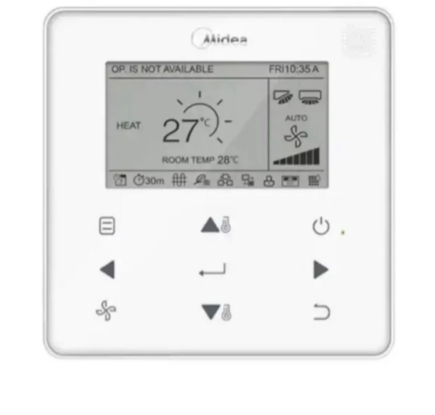 

Оригинальный новый контроллер Midea Aircon для кассеты и проводов, ручной контроллер MCD 36crn2 KJRH-120F/BMKO-E/KJRH-120F