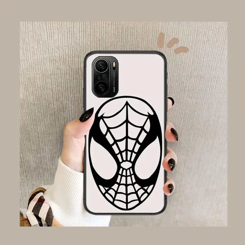 Чехол для телефона deadpool spiderman xiaomi redmi POCO F1 F2 F3 X3 Pro M3 9C 10T Lite NFC черный силиконовый