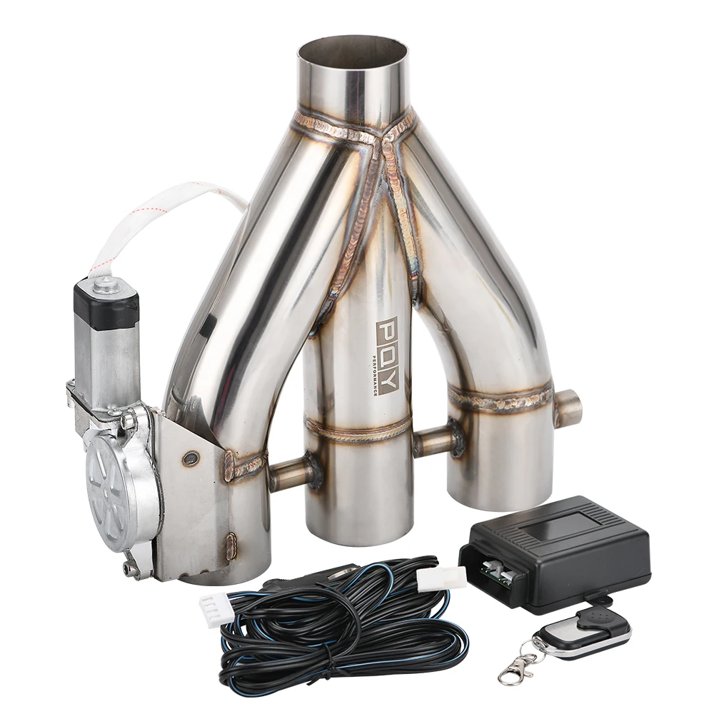 Новый 2 5 &quot63 мм/3 0&quot 76 мм 3 выхода электрическая выхлопная труба водосточная