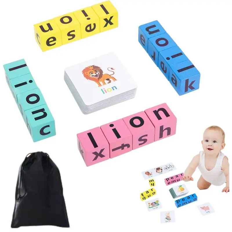 

Деревянная Веселая игра для распознавания букв 3D Алфавита для дошкольников и детей дошкольного возраста обучающая игра для изучения языка