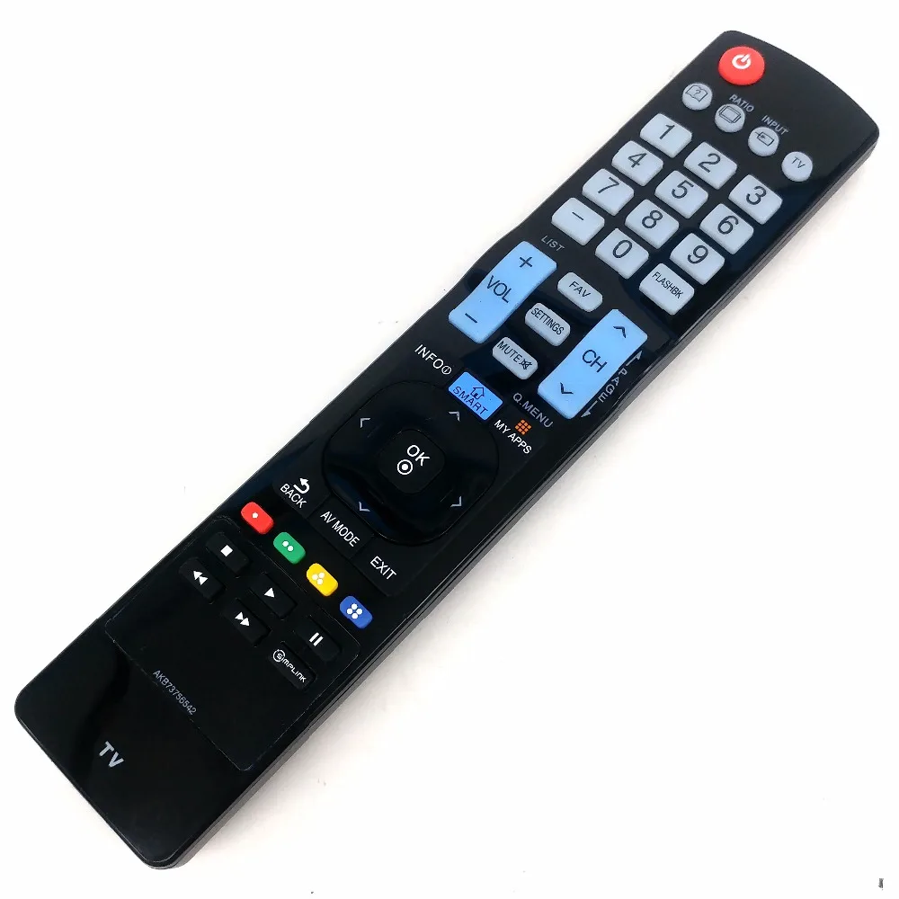 

New Replacement Remote Control AKB73756542 For LG LED LCD HDTV3D Smart TV 32 42 47 50 AGF76692608 Remoto Controller telecommande