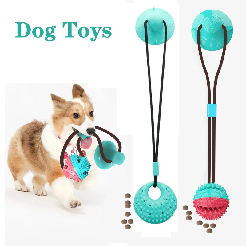 

Игрушки для крупных собак, интерактивный рычаг на присоске, мяч для собак среднего и крупного размера, мяч для собак из ТПР, игры, товары для домашних животных