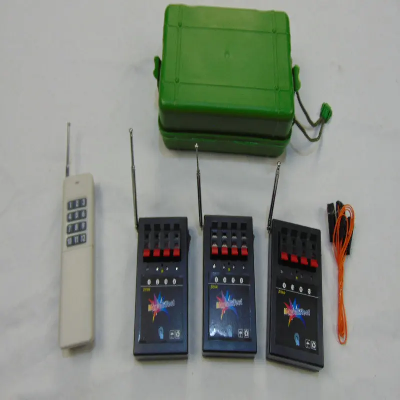 

Горячая Распродажа, 12 сигналов, медный провод, умный беспроводной пульт дистанционного управления, Рождественская пожарная система, фейерверк зажигания