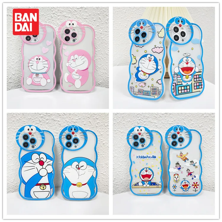 

Bandai Disney is suitable for iPhone11 12 13promax cartoon mobile phone case apple x xr xsmax13pro anti-fall cover cute Doraemon
