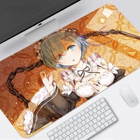 relife in a different world from zero mouse pad gaming xl new mousepad xxl keyboard pad carpet office natural rubber computer