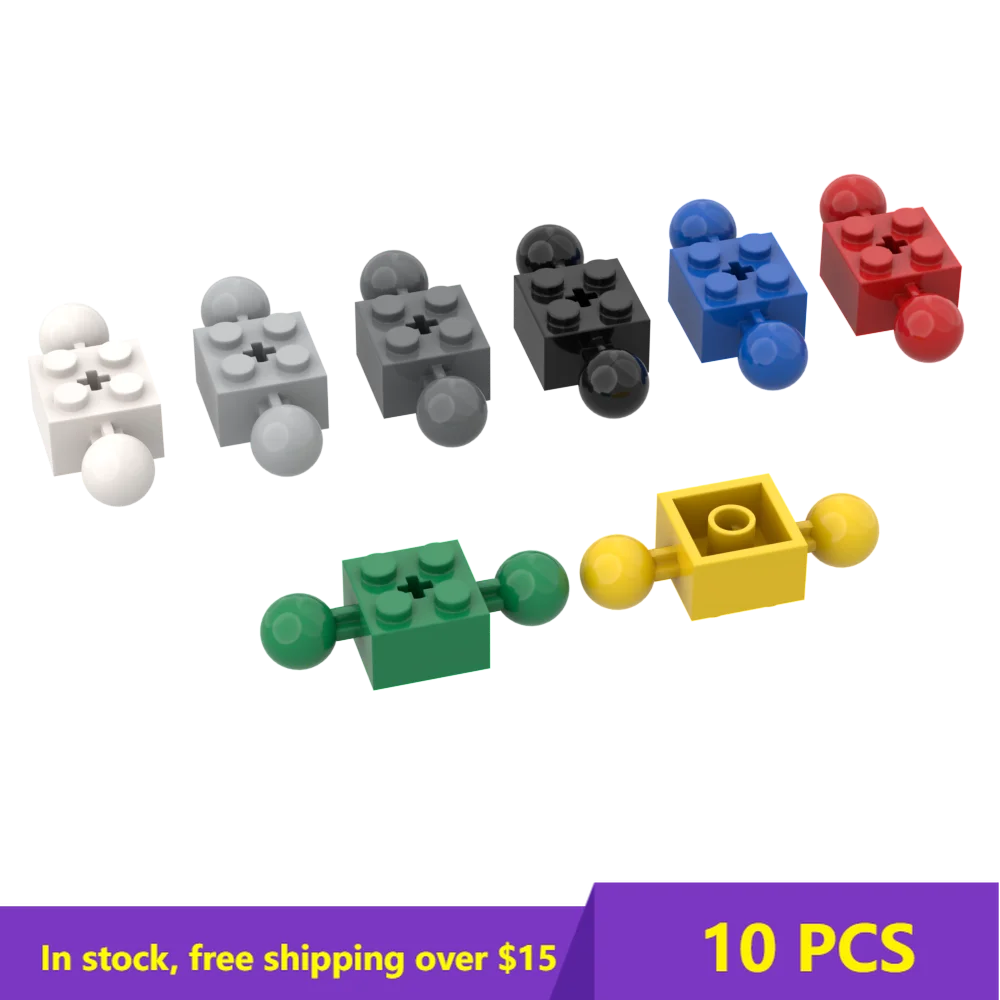 

10PCS Bricks Assembles Particles 17114 High-Tech Brick Modified 2 X 2 for Building Blocks Parts Classic Brand Kids DIY Toy