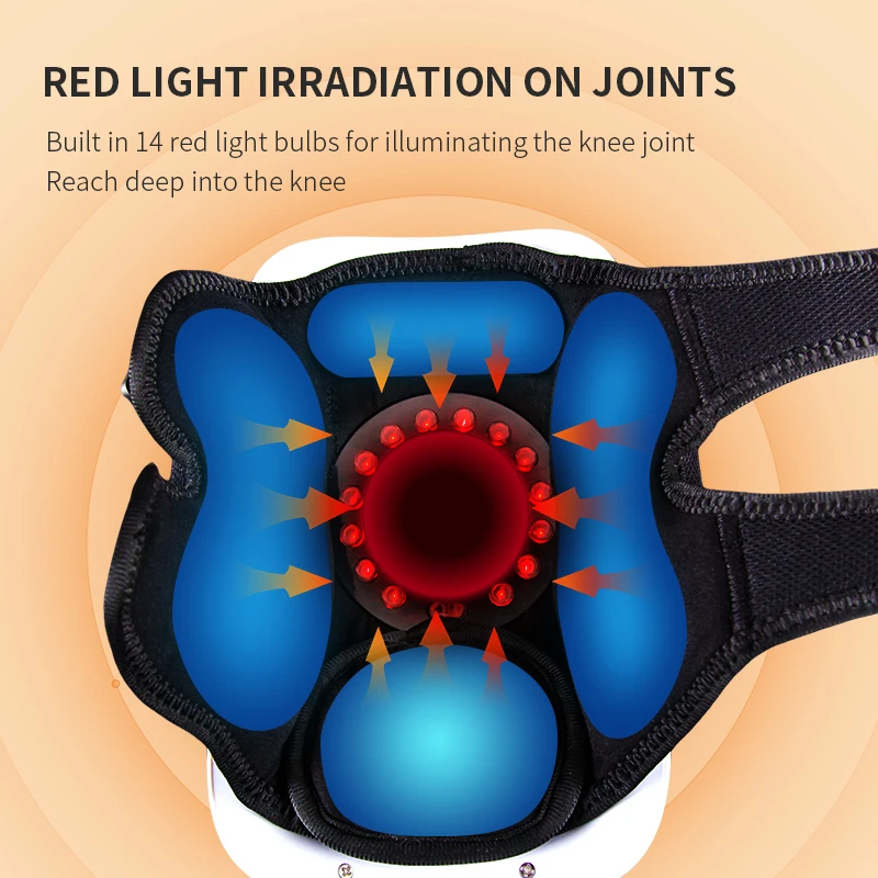 Электрический умный Массажер для колена облегчения боли иглоукалывание