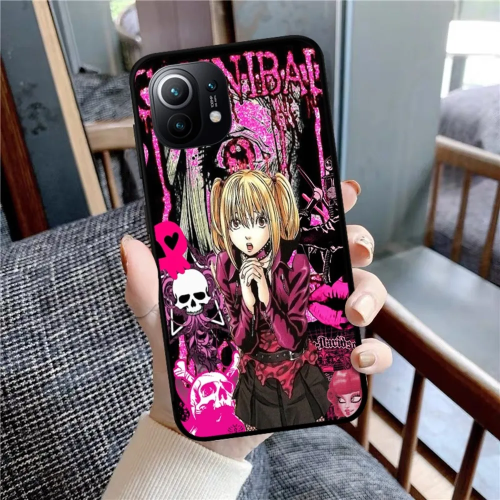 Чехол для телефона Misa Anime D-Death N-Note Redmi 5 6 7 8 9 10 Plus Pro A GO K20 K30 K40 F3 Fundas
