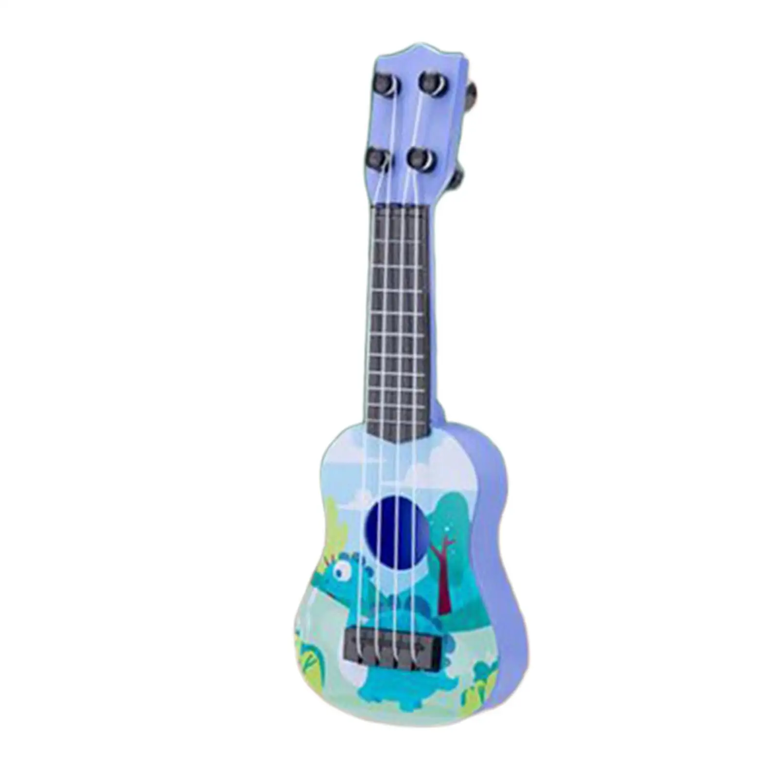 

Mini Ukulele Guitar Toy 4 Adjustable Strings Musical Classical Small Guitar for Children Boys Girls Birthday Gifts