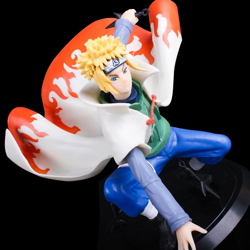 

14cm Naruto Anime Figure Namikaze Minato PVC Action Figure Collection Model Room Decoration Doll Adult Kids Toys Christmas Gifts