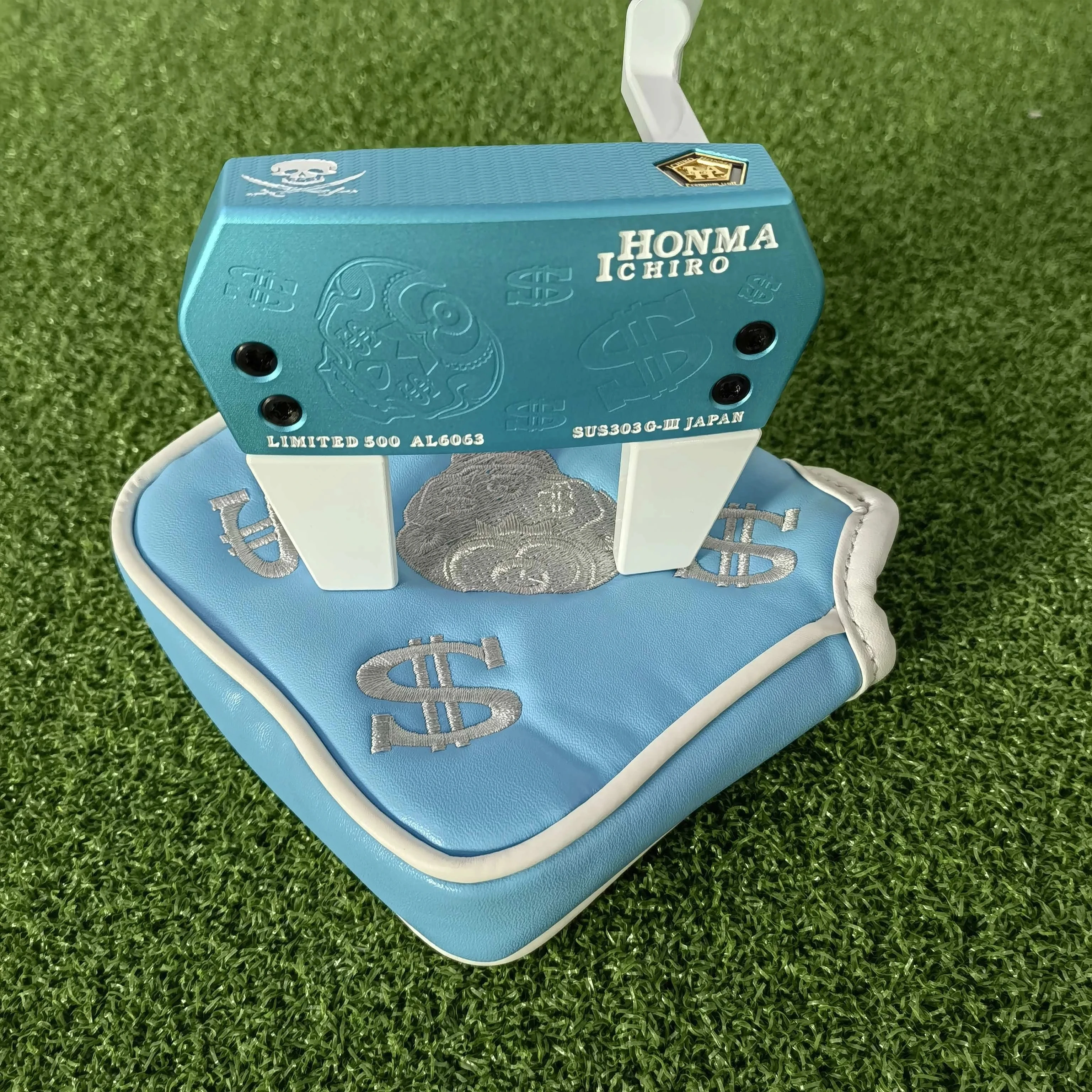 

ICHIRO HONMA ICHIRO HONMA OEM Golf Women's Putter G-III Ox Horn Putters 32/33/34inch with Shaft Headcover