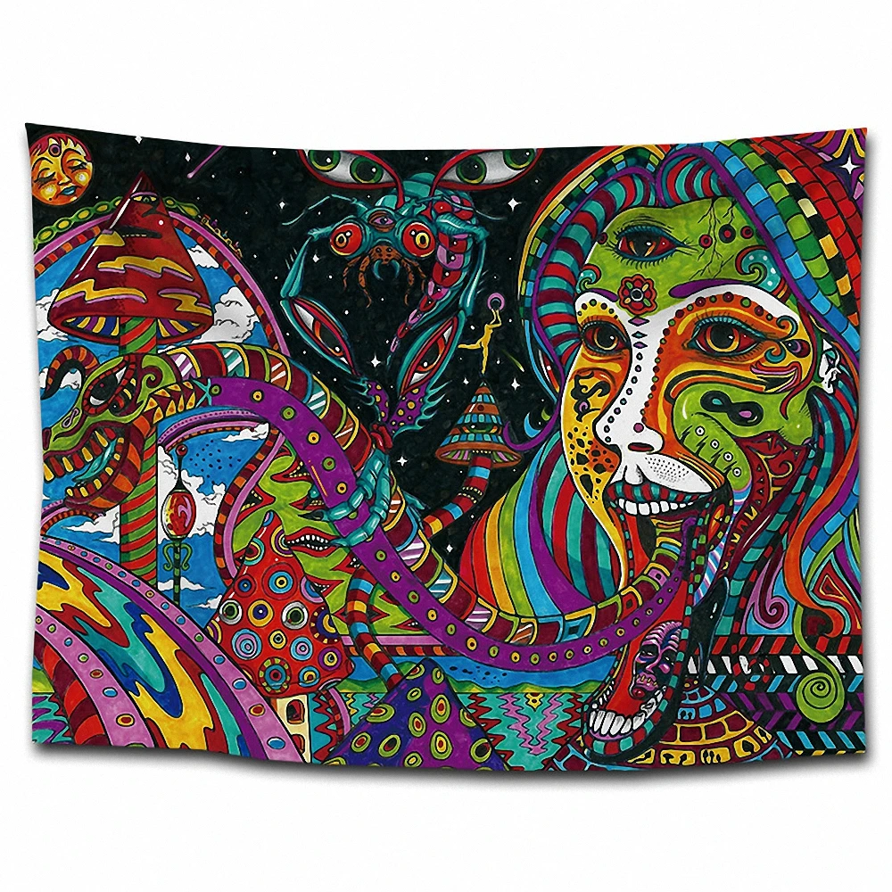 

Hip hop Music Hippie Graffiti Rap Poster Wall Art Shabby Chic Decorative Banner Flag Tapestry Wall Sticker Mural Home Decoration