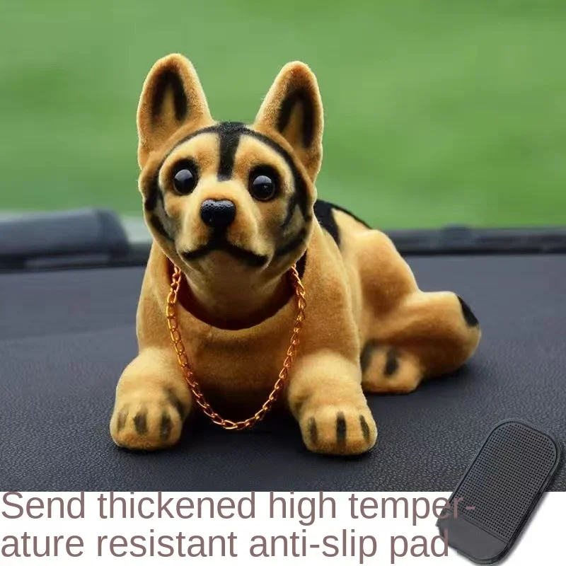 Украшение автомобиля, фигурка встряхивающейся головой, милый мультяшный милый питомец, кукла-автомобиль, встряхивающая голова собаки, украшение интерьера, автомобильные принадлежности