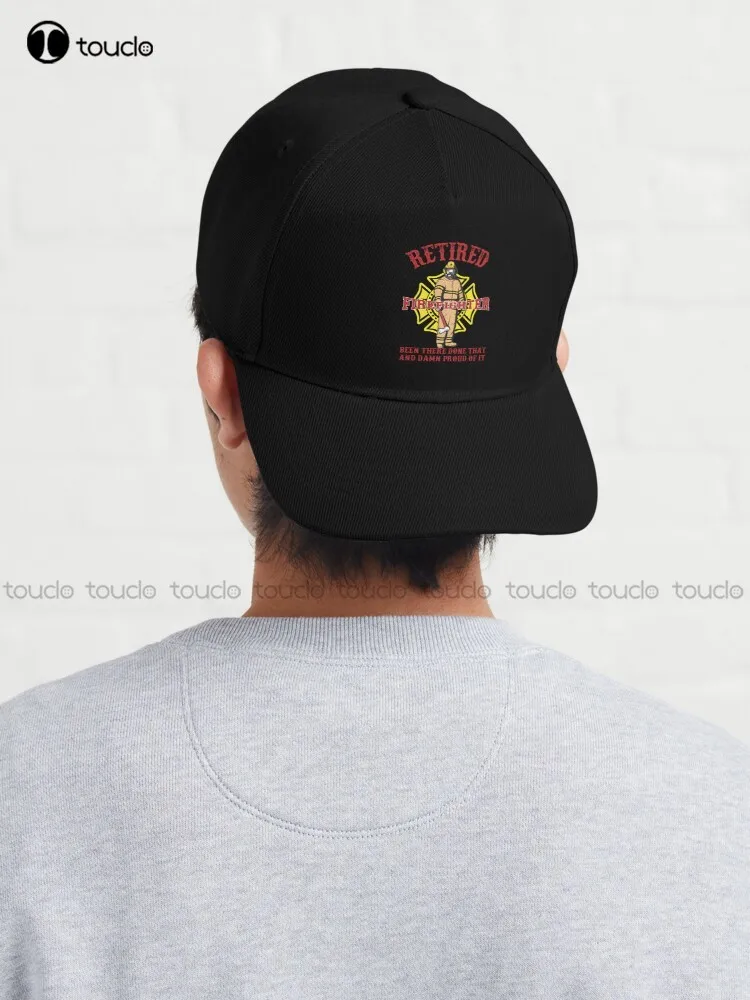 

Retired Firefighter Been There Done That And Damn Proud Of It Dad Hat Party Hats For Kids Street Skateboard Harajuku Denim Caps