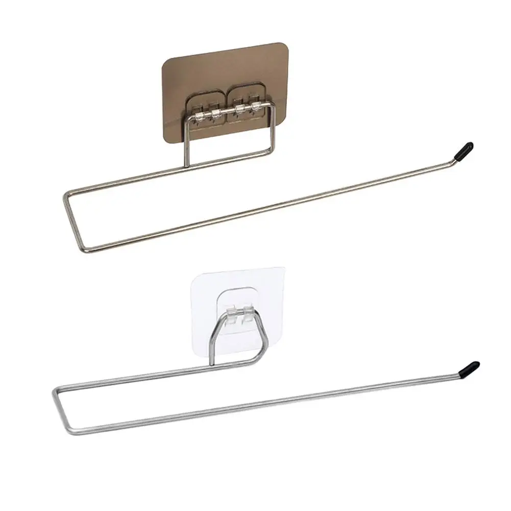 

Bathroom Towel Rack Stand Home Storage Racks Wall-mounted Hanging Toilet Paper Holder Roll Paper Holder