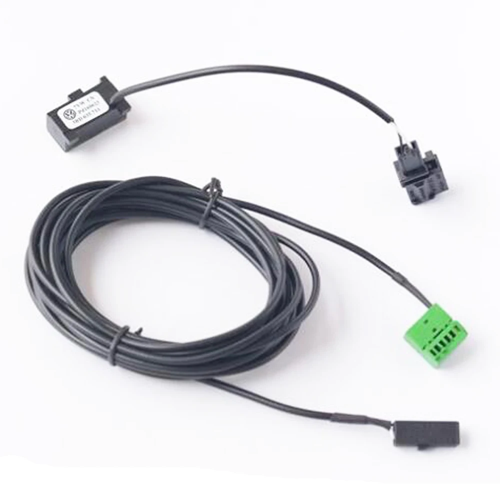 Фото Кабельный жгут Bluetooth с микрофоном для VW RCD510 RNS510 RNS315 CD-плеера, замена медиасистемы Skoda Columbus Seat. №2