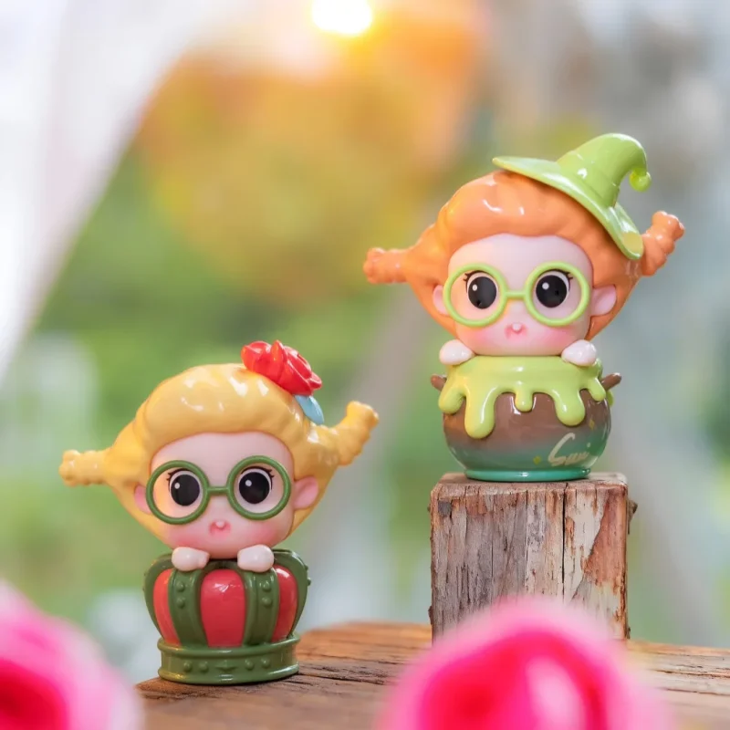 Фото Подлинная серия Suvi Fairy Tales, слепая коробка, украшение для рабочего стола, модные коллекционные фигурки, подарок для девочек, интересные игрушки, кавайная кукла №2
