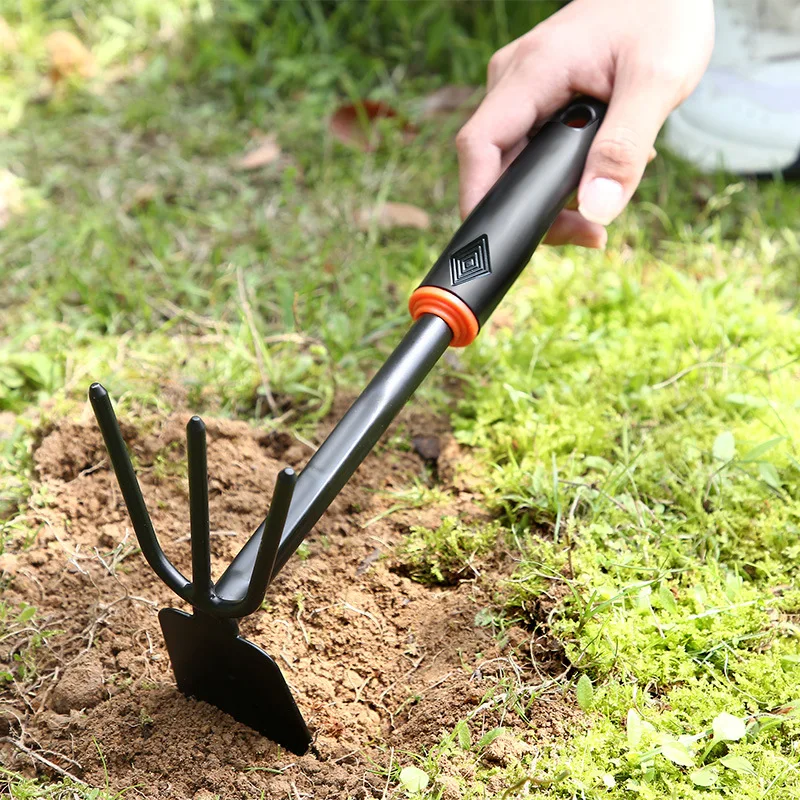

Set Digging Weeding Hand Tool Spade Flower Shovel Weeder Fork Tools Planting Transplanted Helper Garden Trowel Rake Cultivator