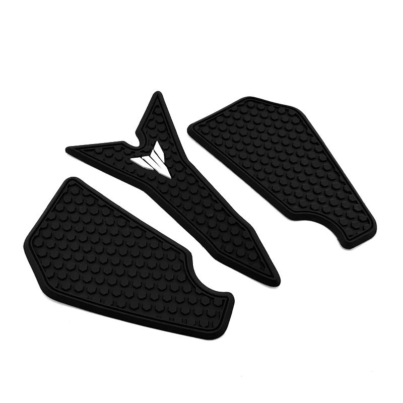 

Для YAMAHA MT07 MT-07 MT 07 2018 2019 2020 аксессуары для мотоциклов Нескользящие боковые наклейки на топливный бак Водонепроницаемая прокладка Резиновая наклейка