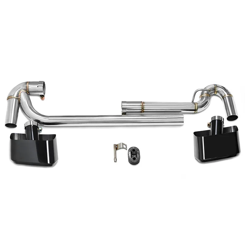 

Автомобильный одинарный выхлопной наконечник из нержавеющей стали 304, глушители для BMW F25 X3 F26 X4, квадратные наконечники выхлопной трубы, насадка выхлопной системы