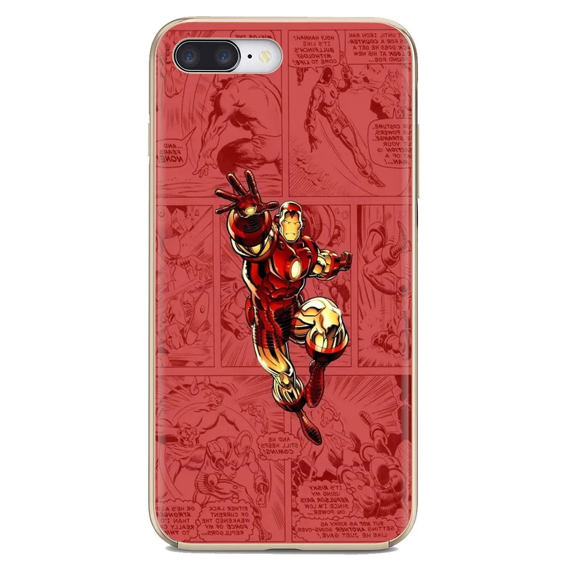 Пастельный силиконовый чехол для телефона Тони Старк Marvel Железный человек Oppo realme