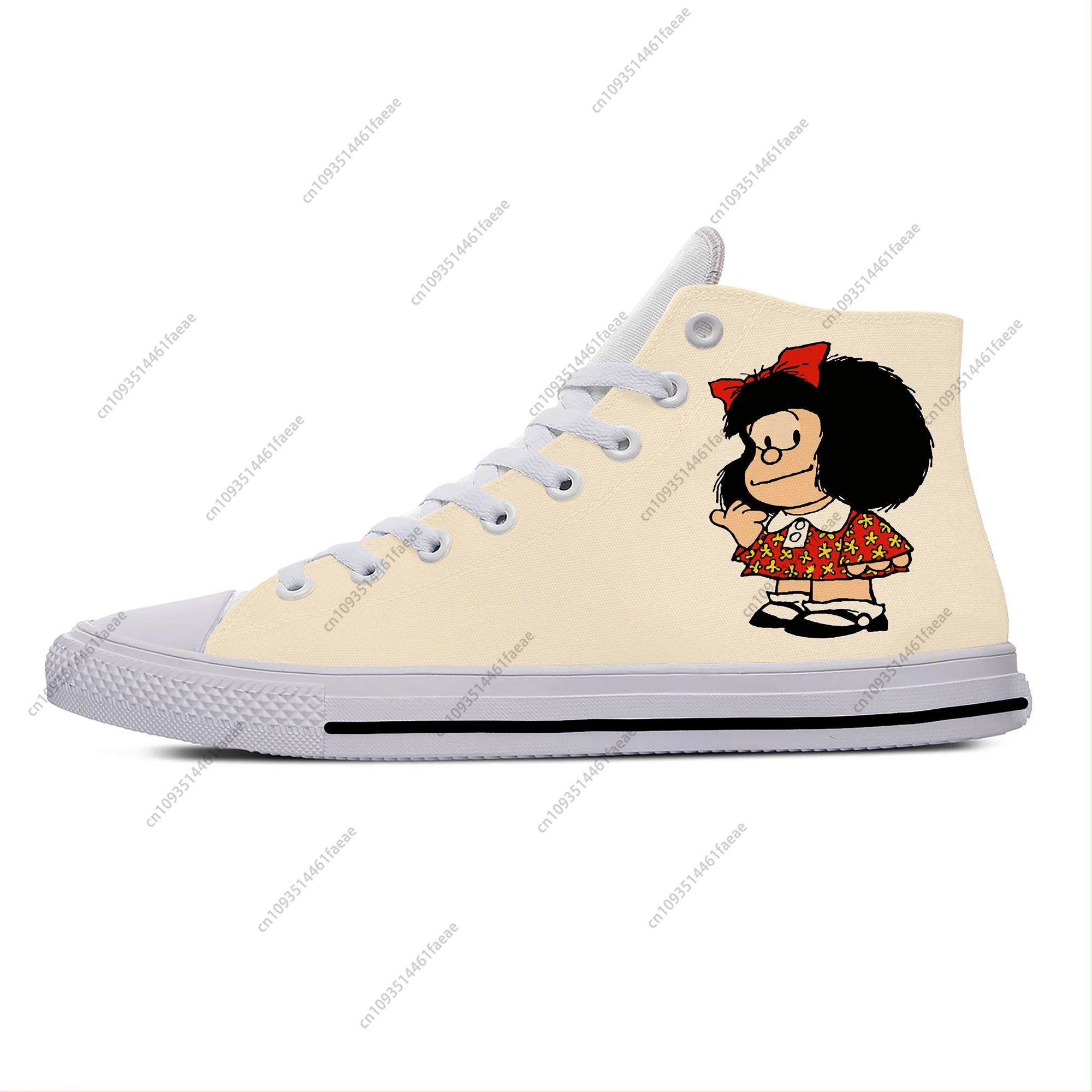 Аниме Манга мультфильм Мафальда забавные милые модные повседневные тканевые