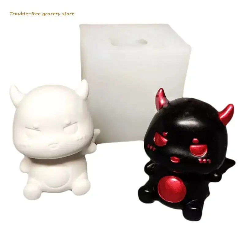 

Resin Silicone Molds Vampire Casting Mold 3D Devil Crystal Epoxy Resin Mould