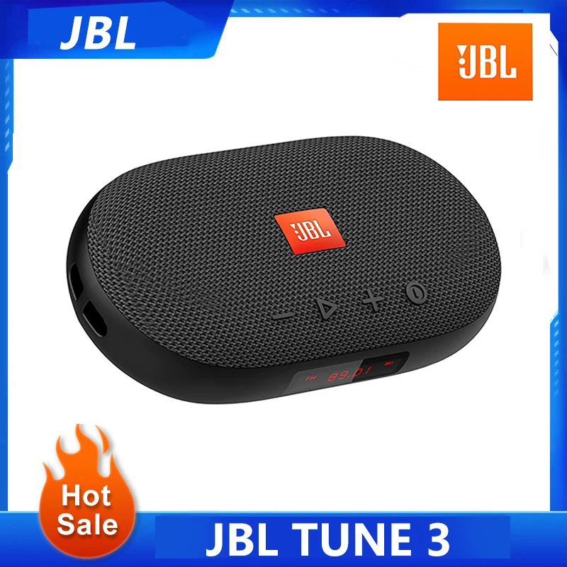 

JBL TUNE3 Беспроводная Bluetooth-Колонка TUNE 3, многофункциональное FM-радио, TF-карта, настольная Портативная колонка, глубокий бас, звук, 8 часов воспро...