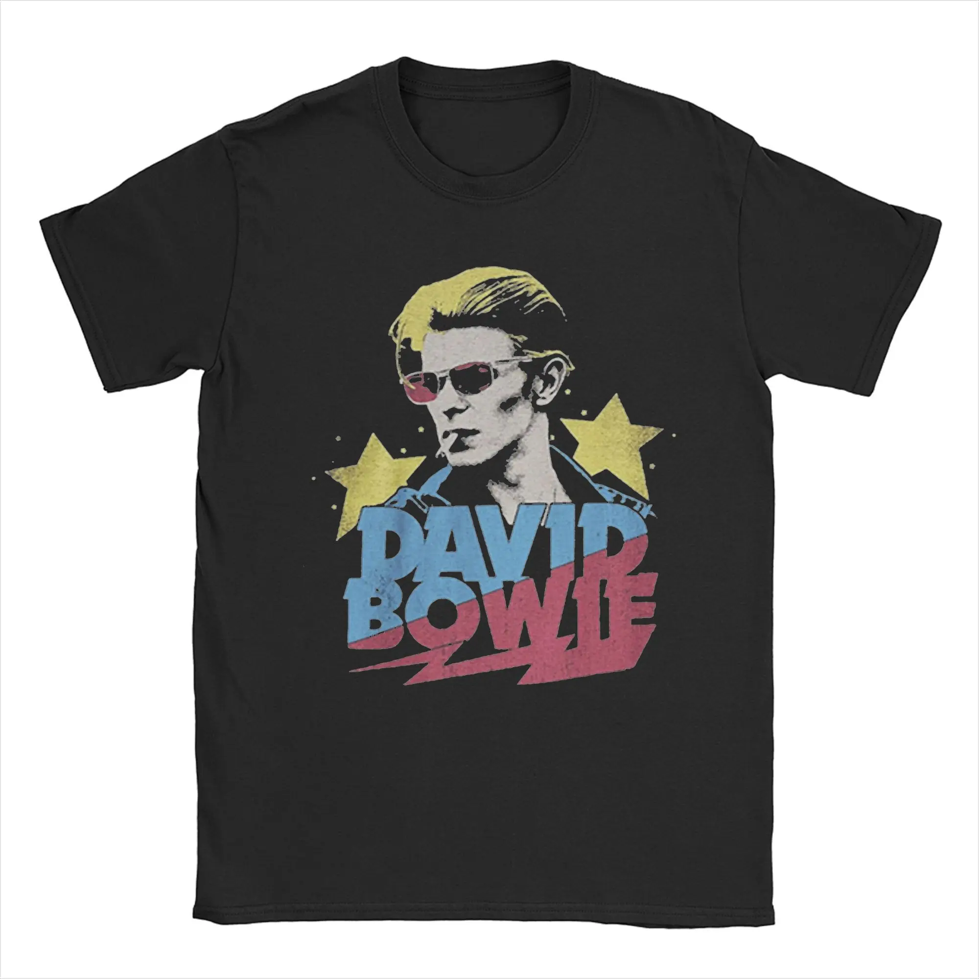 Men Women's Davids Bowies Rock T Shirt Cotton Clothes Casual Short Sleeve Round Neck Tee Gift Idea T-Shirt