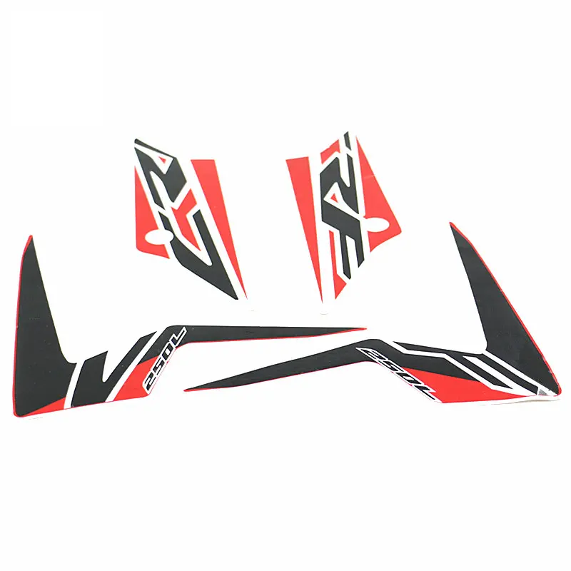 

Наклейка на топливный бак мотоцикла для бездорожья, наклейка на весь автомобиль, водостойкий обтекатель, бумажные наклейки для Honda CRF250L CRF 250 L 250L