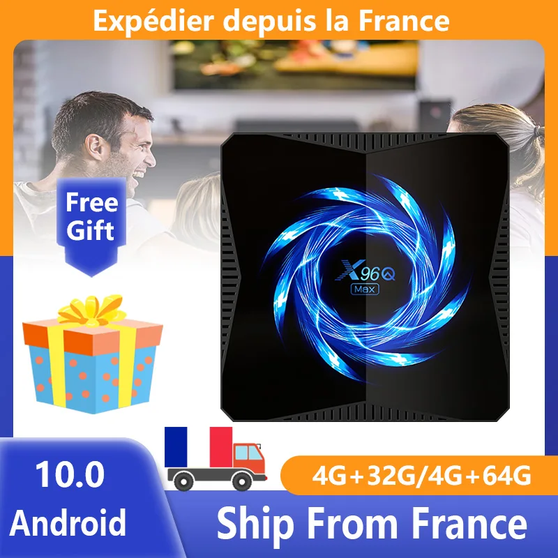 

Приставка Смарт-ТВ X96Q Max, Android 10, Bluetooth 5,0, Allwinner H616, 2,4 ГГц