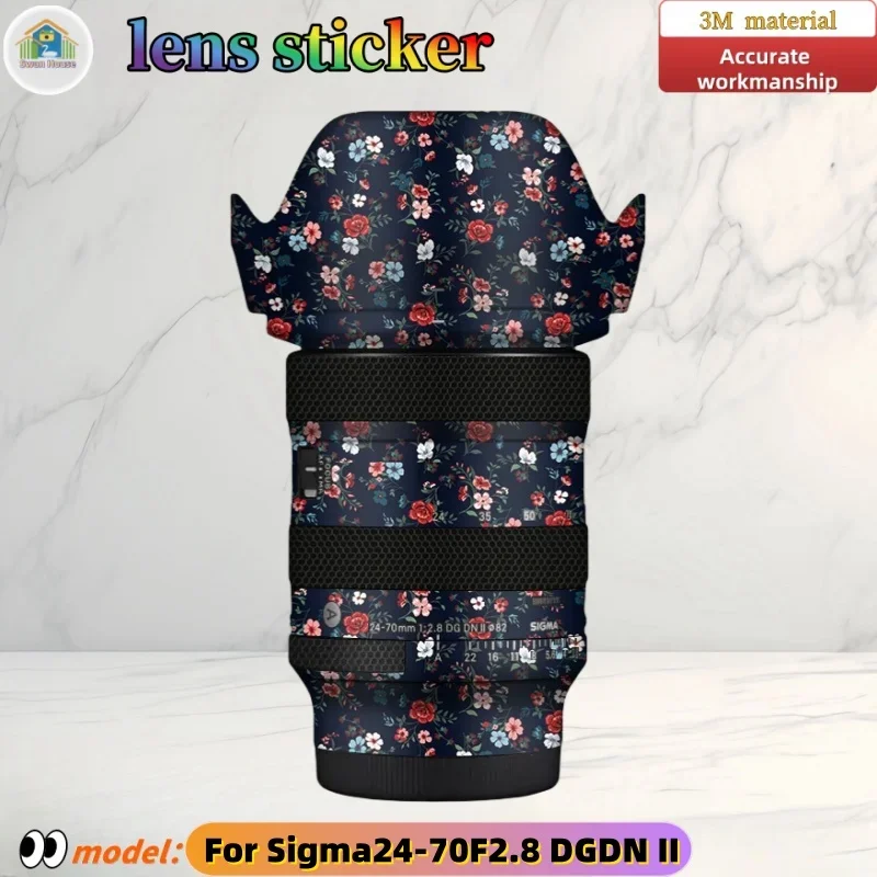2470F2.8 для Sigma 24-70 F2.8DGDN II наклейка на объектив камеры кожа сделай сам износостойкая