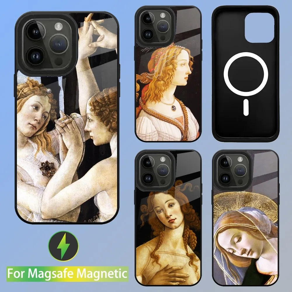 Магнитный чехол для iPhone 15 14 13 12 11 Plus Pro Max Mini Magsafe