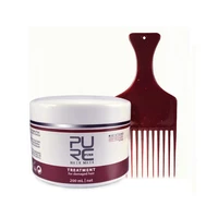200ml keratin hair mask with fork comb moisturizing nourishes softness prevents hair breaks and splits repairs smooth hair