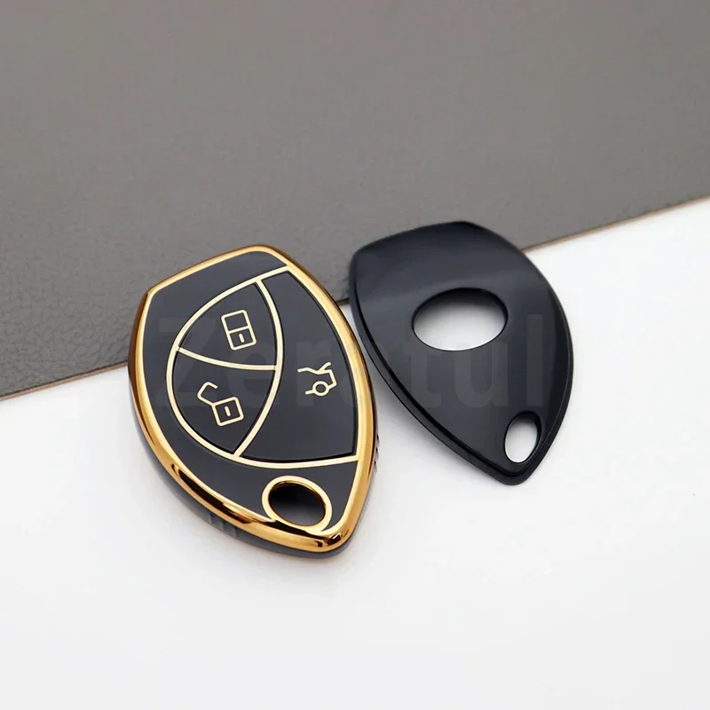 2/3 кнопки из ТПУ чехол для автомобильного ключа держатель брелока Toyota Malaysia Truguard VG