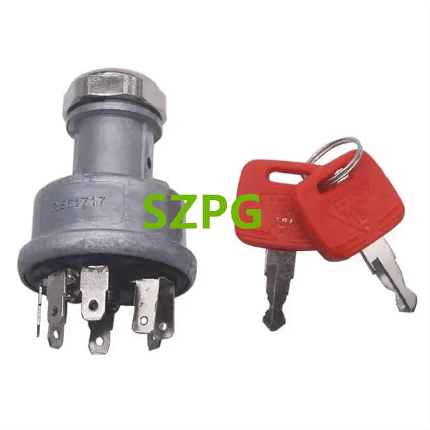 

Заменяет ключи зажигания RE61717 для трактора John Deere 5055E 5065E 5075E 5076, поворотный переключатель