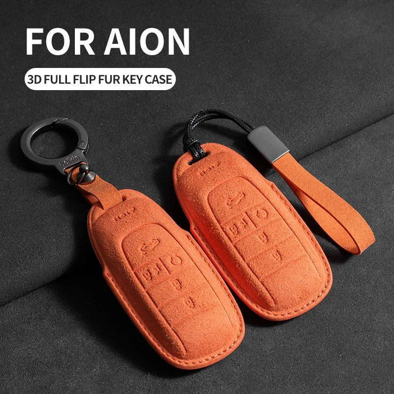 Замшевый кожаный держатель для Aion New Energy Trumpchi S V Y Lx