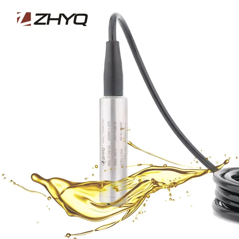 

High Precision 4-20mA Submersible Fuel Level Measuring Instrument Oil Level Sensors for Diesel Petrol Tank