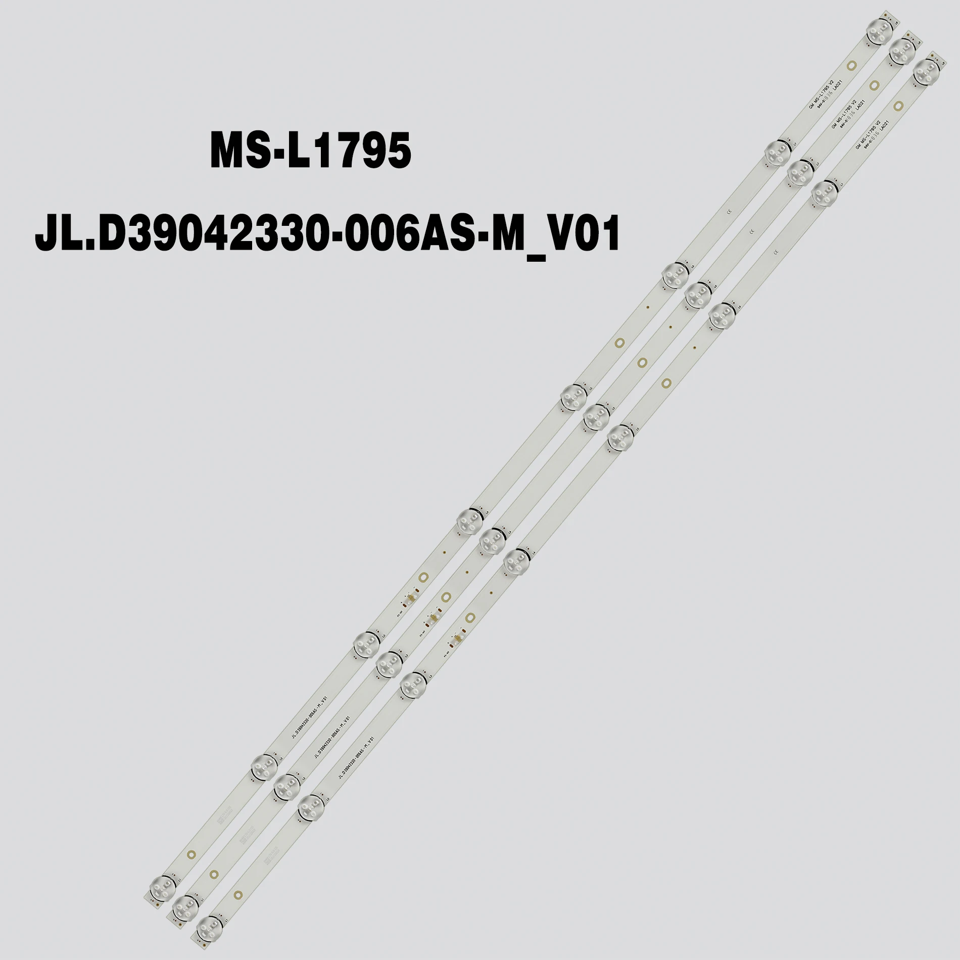 

LED Backlight strip 8 Lamp JL.D39042330-006AS-M_V01 006ES MS-L1795 for PIXEL 39"TV LE39Z1 3080539Z10DTZ003 CX390DLEDM H39D7100E